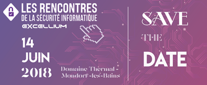 Les rencontres de la sécurité - SAVE THE DATE!