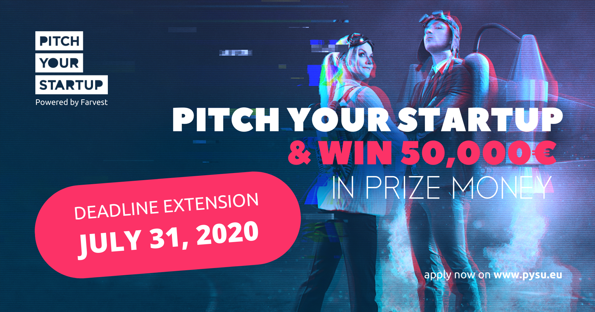 Pitch your startup and win 50K€ in prize money